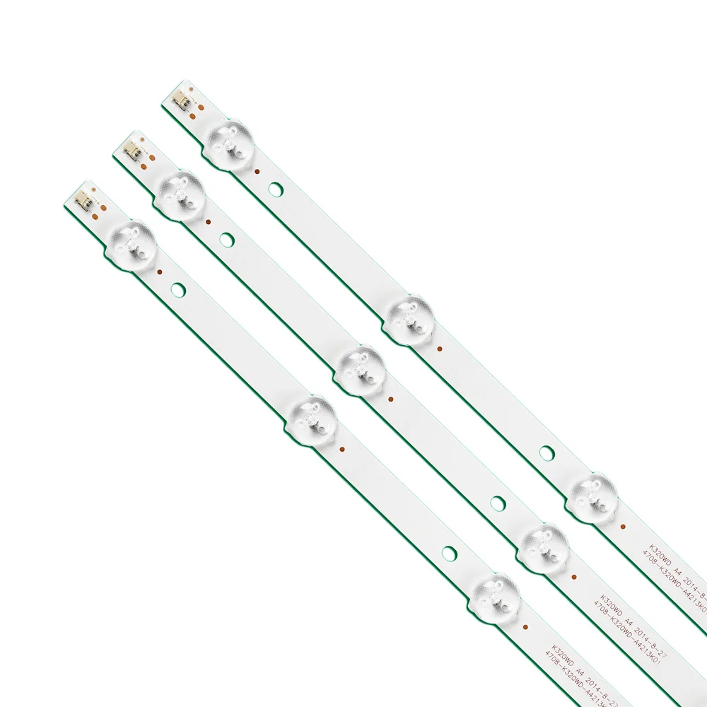 

620mm 8 LED Backlight Lamp for 4708-K320WD-A2213K01 LE32D59 32PFL3045 K320WD6 471R1055 32PFL3045/T3 LE32D8800 D32KH1000 K320WD1