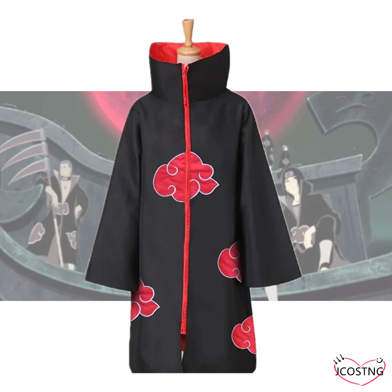 Женский костюм плащ костюмы для косплея Акацуки аниме пальто мантия Дейдара