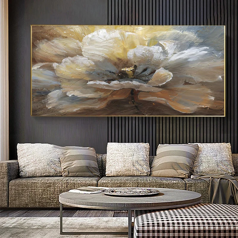 

Абстрактный цветок, искусство, современный декор, холст, живопись, Настенная картина, настенное искусство, картины для гостиной