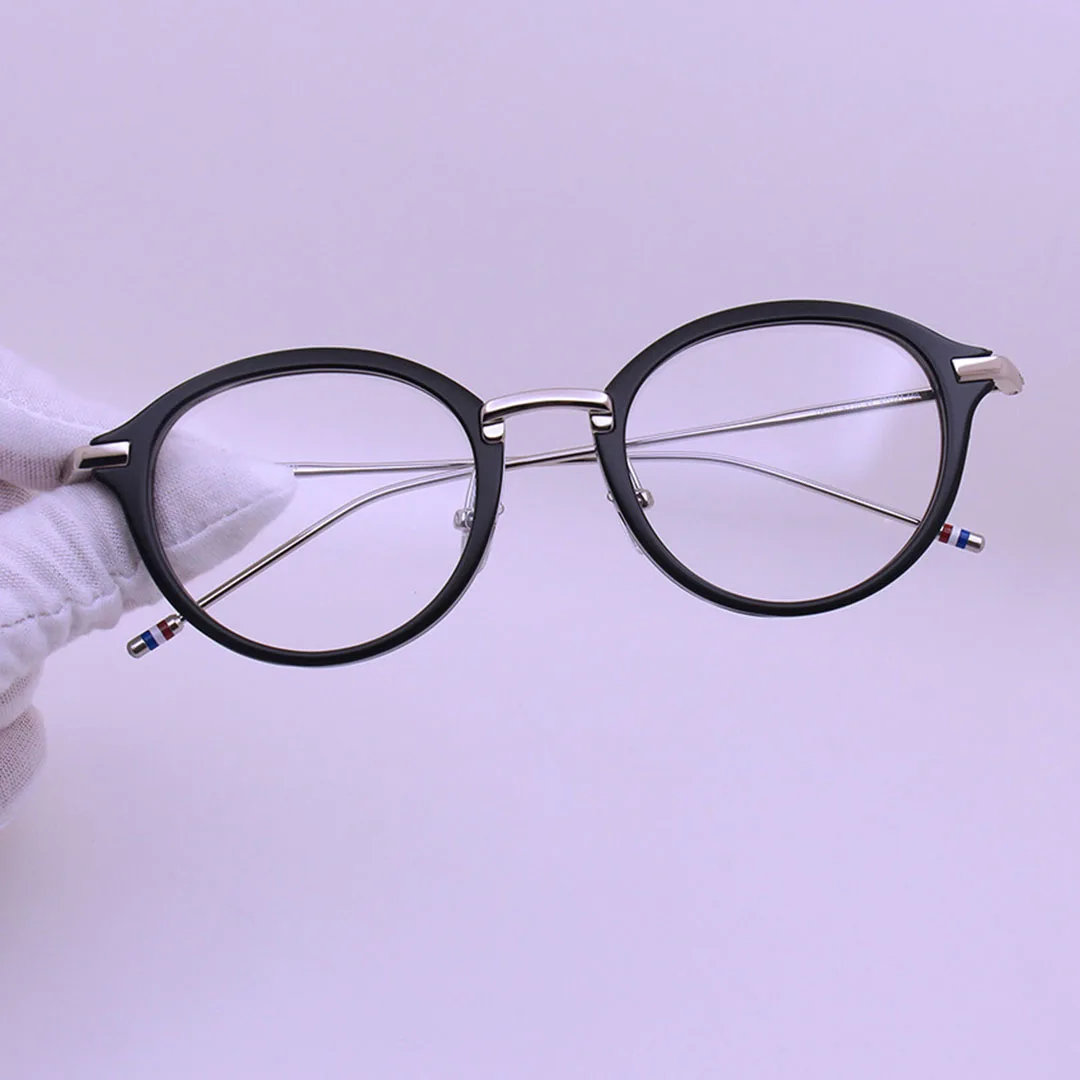 

Женские очки в стиле New York Browne TB011, очки в круглой оправе с оригинальным логотипом, очки для коррекции миопии и дальнозоркости