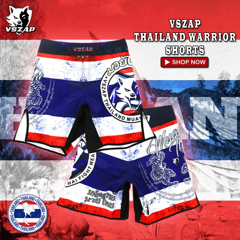 

Спортивные шорты VSZAP fighting MMA, быстросохнущие шорты для фитнеса, тайского бокса, мужские бега, боевых искусств, ветер