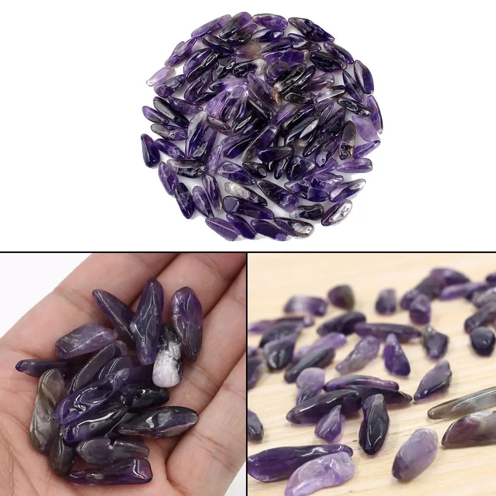 100 г натуральный кристалл камень кварц рок минеральный чип Исцеление DIY аквариум