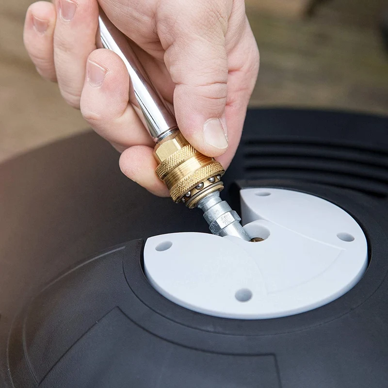 

Promotion! Pressure Washer Accessories Disc Power Washer Surface Cleaner Attachment with Rotating High Pressure Jets to Clean a