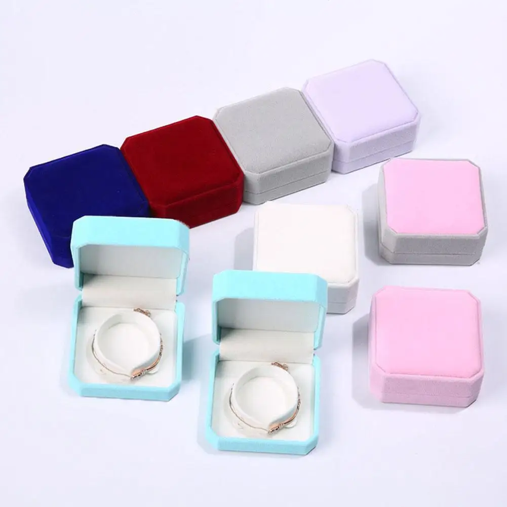 Ткань ожерелье браслет ювелирные изделия Дисплей ящик для хранения Чехол