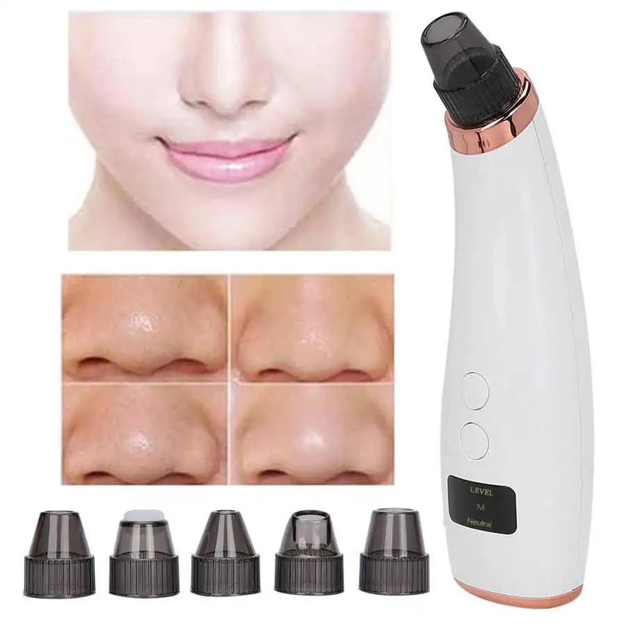 5-в-1 электрическая маска для удаления черных точек вакуумный инструмент горячий