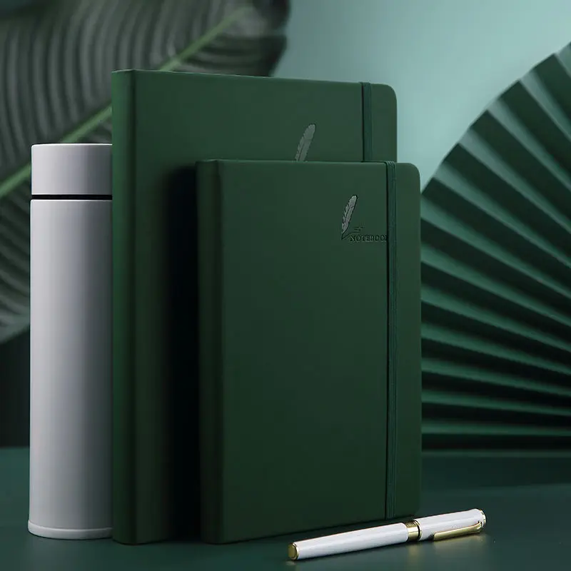 

A5 hardcover Notebook Imitation Leather Planner Agenda 2020 2021 Week Planner Travelers Notebook for Office School Supplies
