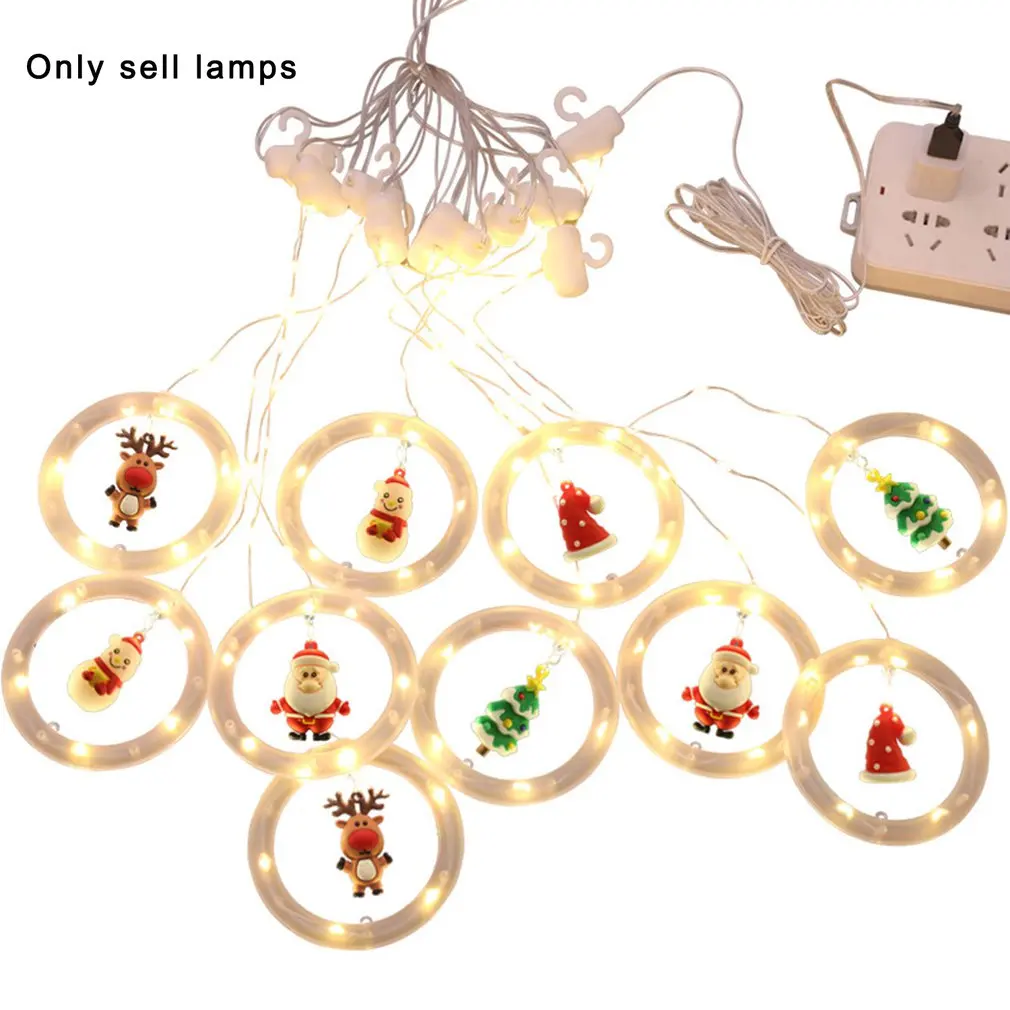 

String Light LED Holiday String Lights Christmas String Lights Christmas Cartoon Modeling Lights Room Decoration