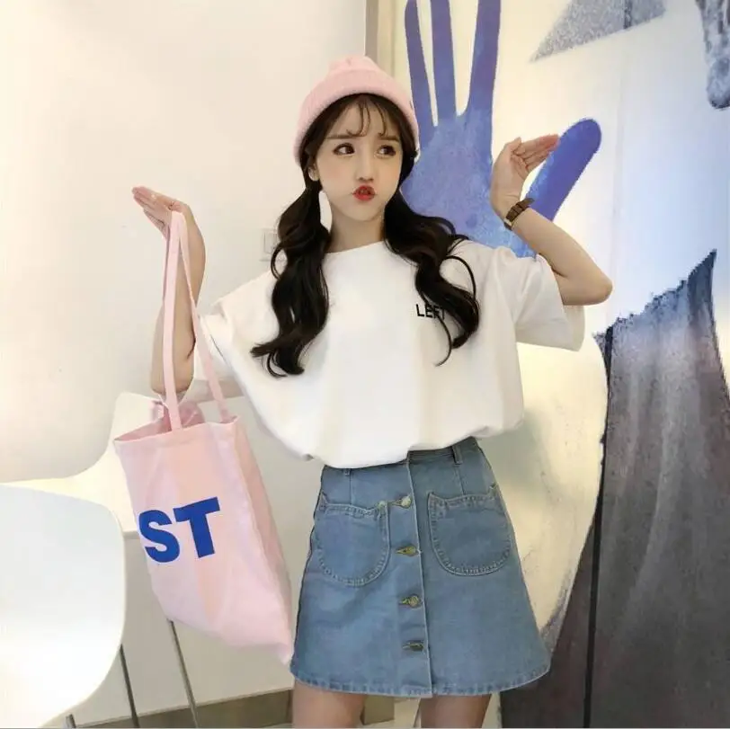 

Cotton-containing Loose Short-sleeved T-shirt 2021 Half-sleeved Plus Size T-shirt Women's Summer Casual Top Bottoming Shirt