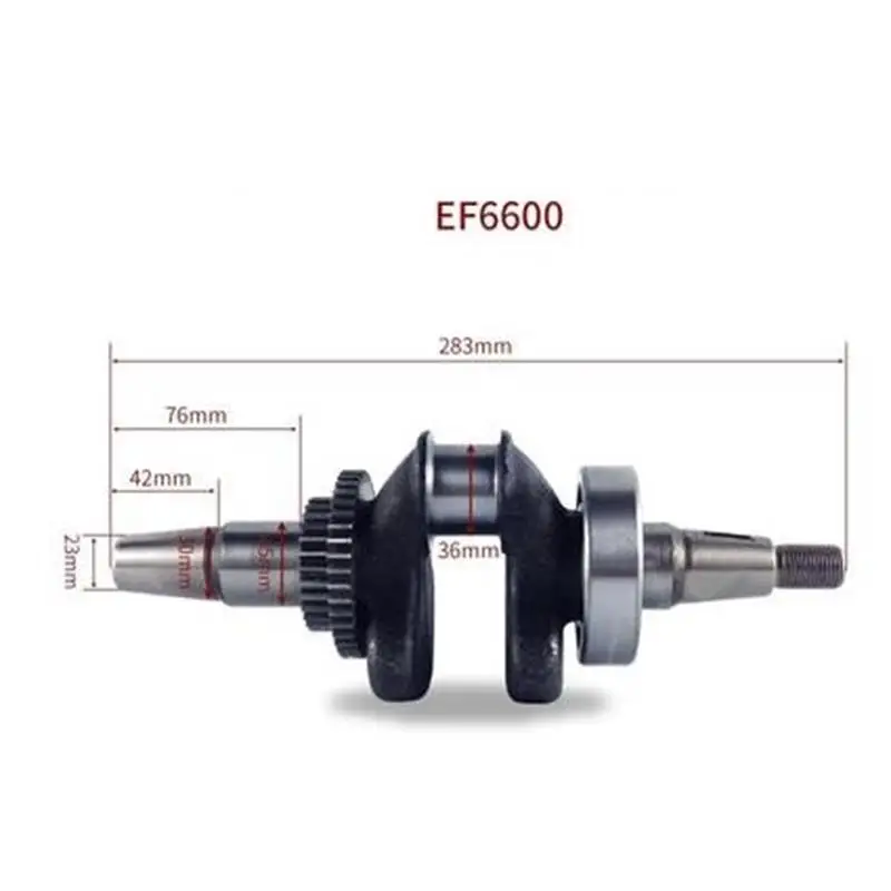 Коленчатый вал MZ360 для генераторов YAMAHA EF6600 5500 5200 5 кВт водяные насосы коленчатого
