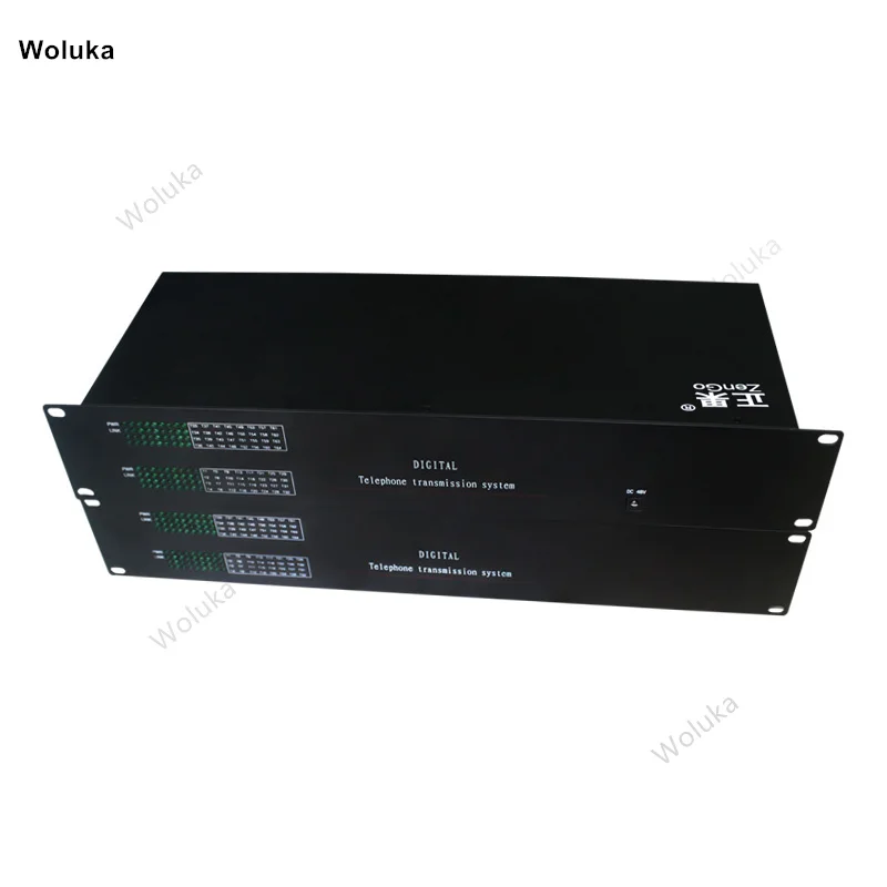 Телефонный оптический приемопередатчик 64 телефонная связь/PCM с голосом на