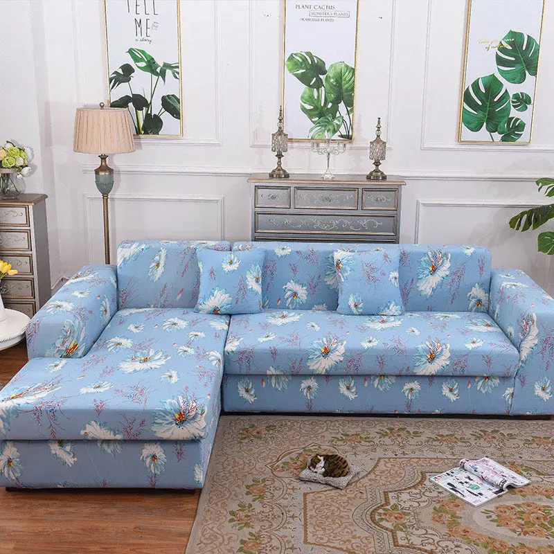 Набор диванов 1/2 предметов набор с геометрическим рисунком покрывала для