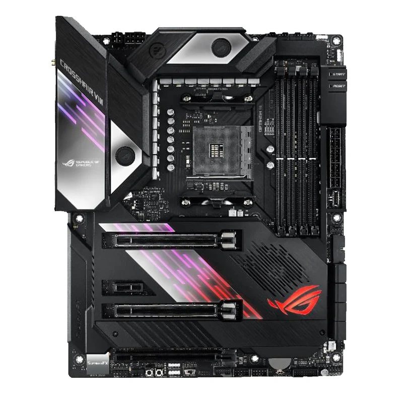 Материнская плата ASUS ROG CROSSHAIR VII FORMULA для настольного компьютера X570 C8F | Компьютеры