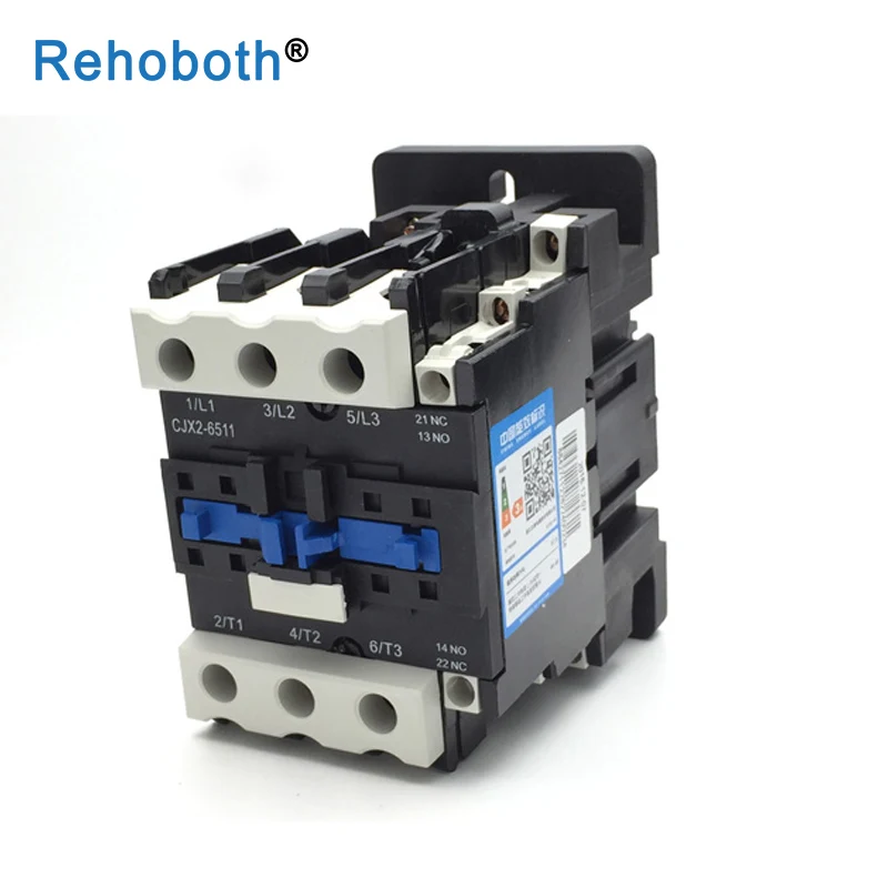 65A контактор переменного тока 3 фазы без катушки Напряжение 380V 220V 110V 36V 24V din рейку
