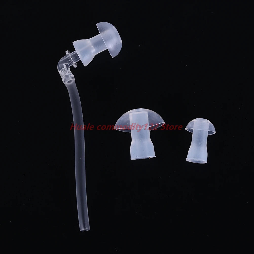 

New Clear Hearing Aid Earplug Tube Tubes + Domes L M S Size Hearing Aids Accessories Domes with Sound