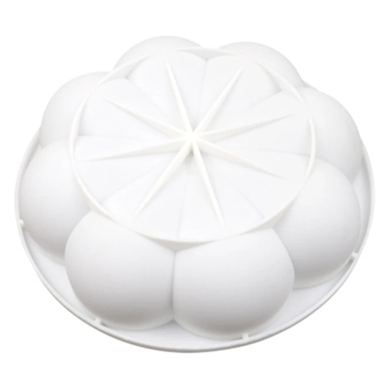 Восемь лепестков цветка силиконовая форма для выпечки мусс выпекания