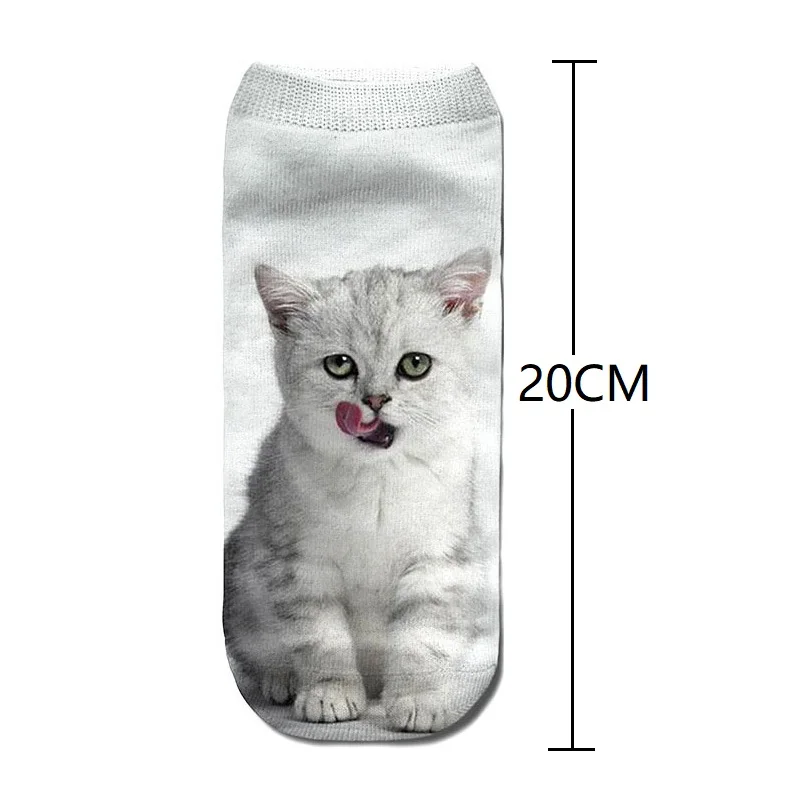 

2020 new 3D Printed Socks Women New Unisex Cute Low Cut Ankle Socks Multiple Colors Women Sock Women's Casual Animal Shape Socks
