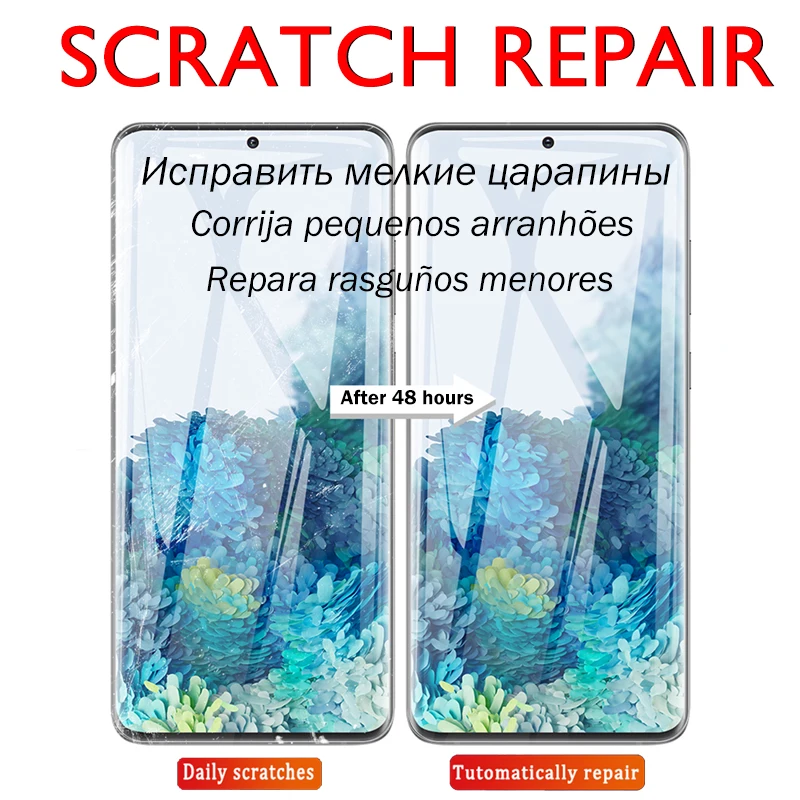 51D мягкая Гидрогелевая пленка для Samsung Galaxy A50 A51 S8 S9 S10 S20 Note 10 Plus S10E Ultra Lite не