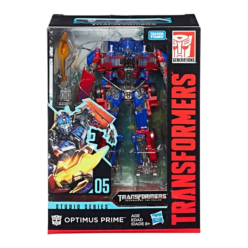 

TAKARA TOMY Transformers Studio Series 05 V Class Robot Toy Optimus Prime Variable Car Action Figure Collection Model Boy Toys