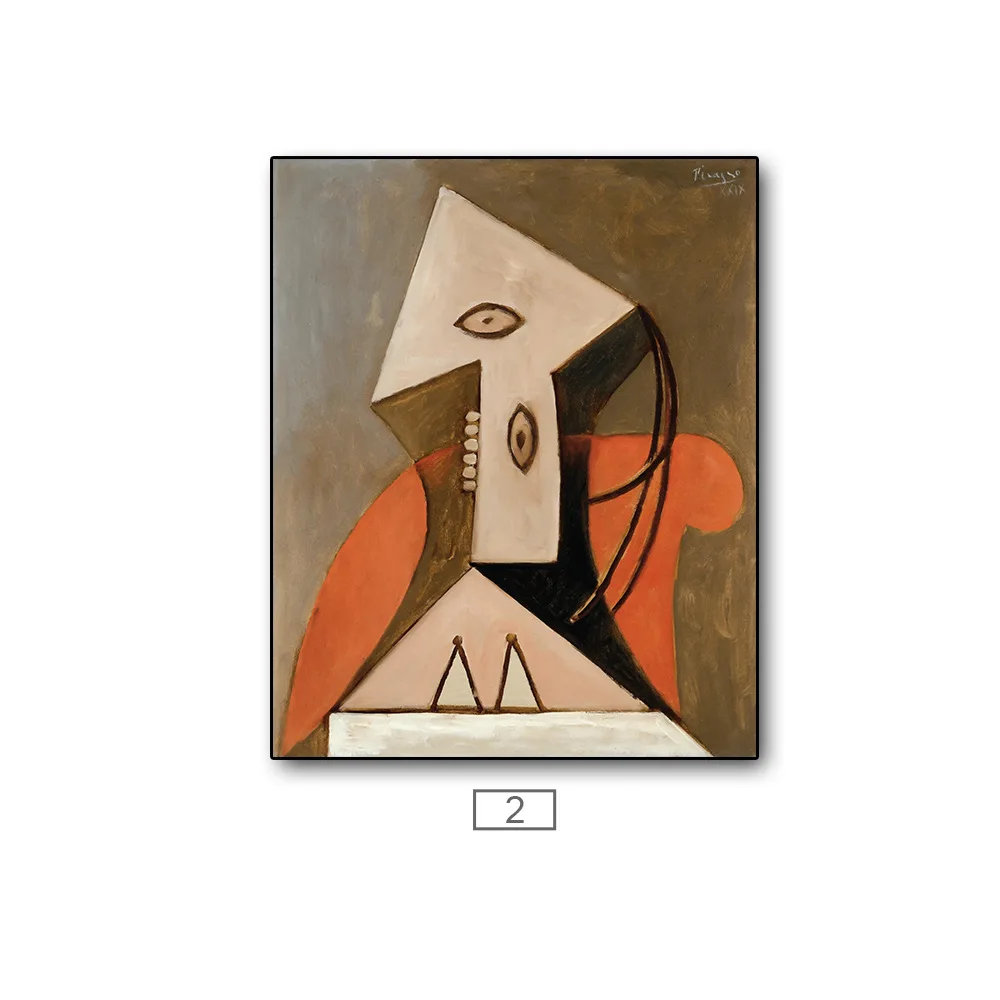 

Canvas Print Painting Art Picasso Abstract Style Posters and Prints Classic Home Decoration Wall Pictures for Living Room