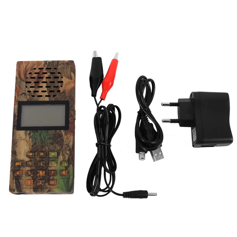 

Hunting Decoy 20W 126DB Camouflage Bird Caller Hunting Decoy Sound Speaker for Hunting Bird Caller with EU Plug