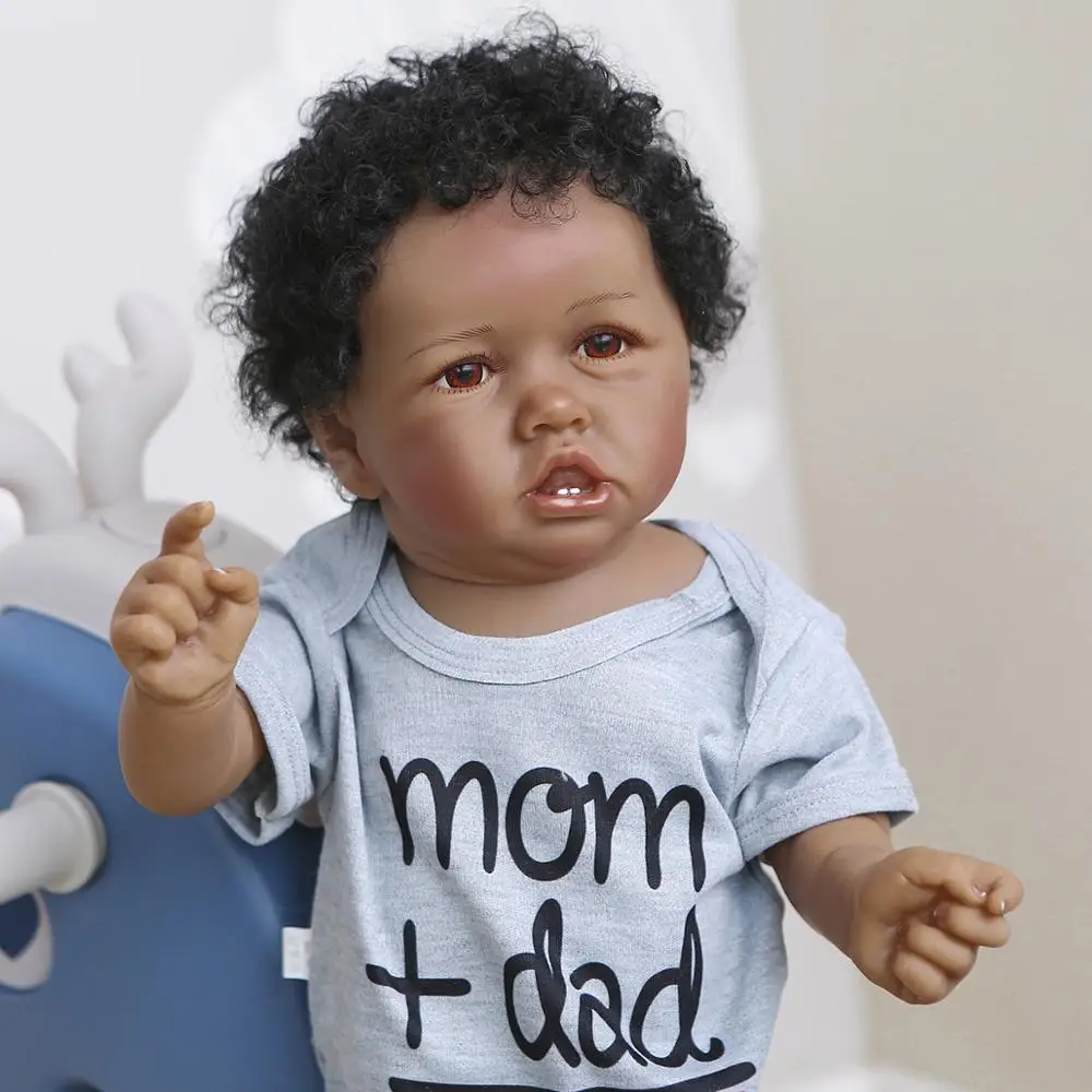 

Куклы младенческие силиконовые, 56 см, реалистичные