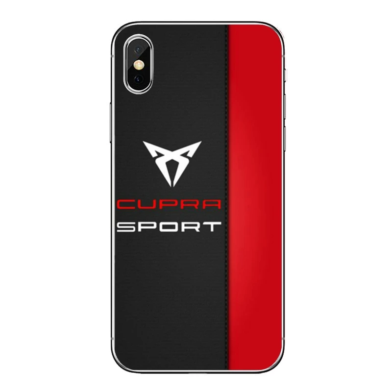 Для samsung Galaxy S10 Lite S9 S8 S7 S6 edge Plus S5 S4 примечание 9 8 5 4 мини-сиденье Cupra спортивный автомобиль аксессуары чехол для телефона - Цвет: Cupra-sport-B-05