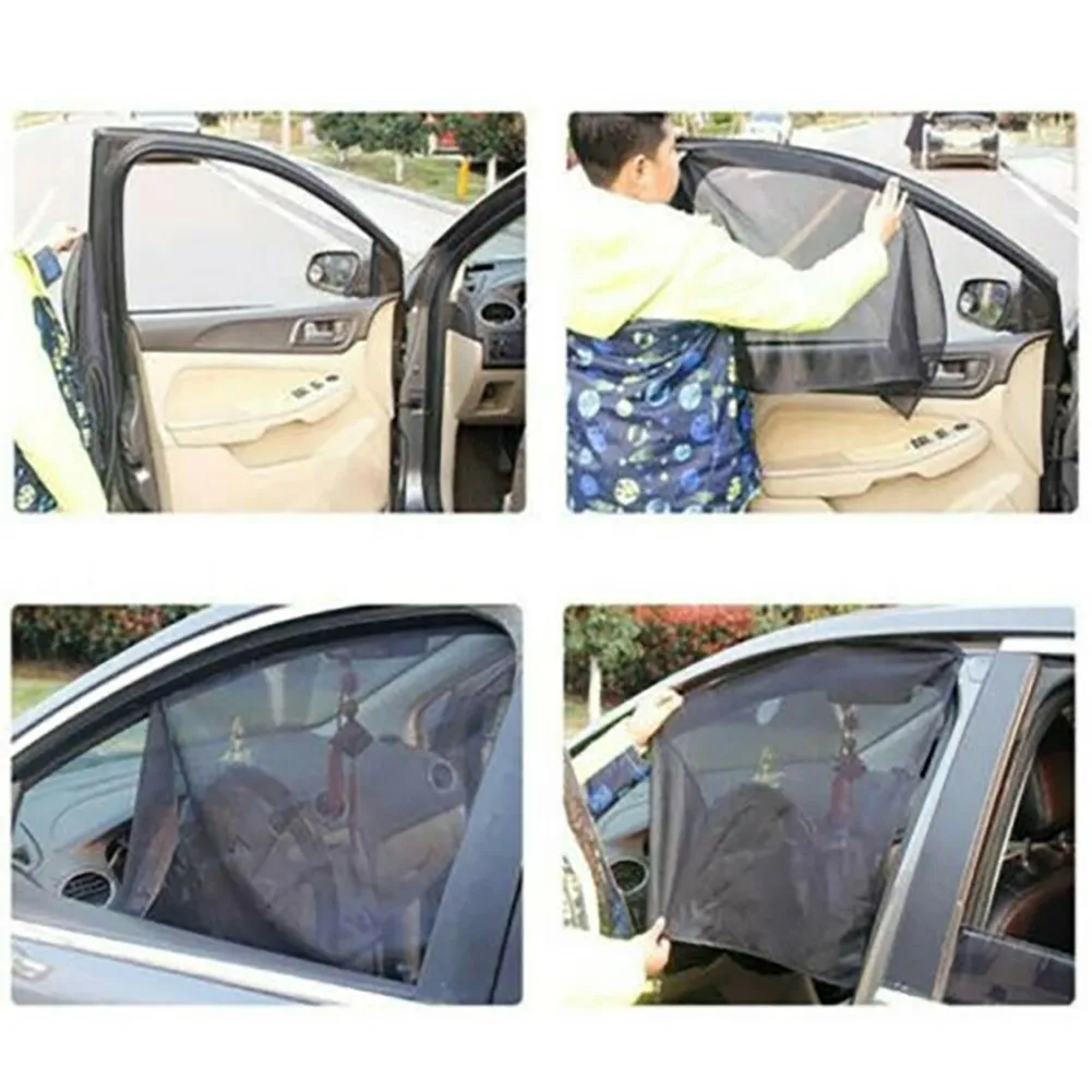 

4Pcs Magnet Sun Shade Accessories Car Casual Front&Rear Parts Side Window