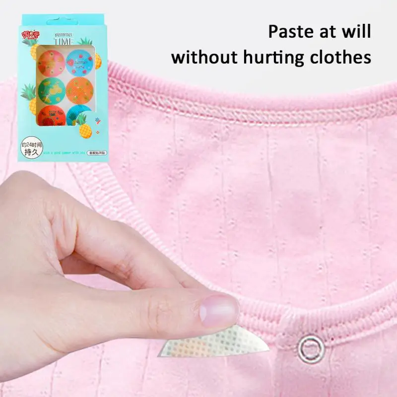 36 шт./кор. наклейки от комаров Сделай Сам патчи Мультфильм привод Отпугиватель