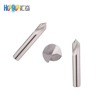 high quality hrc 55 degree 90 tungsten steel pilot drill cemented carbide fixed core drill spiral extended chamfering knife