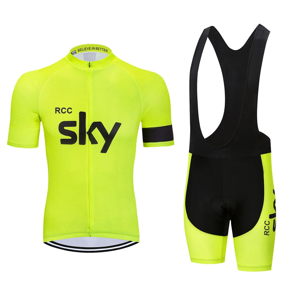 

Cycling Jersey Set RCC SKY Summer Cycling Wear Mountain Bike Clothes Bicycle Clothing MTB Bike Cycling Clothing Cycling Suit