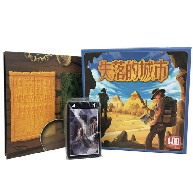 

New World Adventure Playing Card Game Lost Cities For 2 Player Board Game Friends Table Indoor Game Lost City Party Game Gift