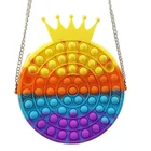 Симпатичная сумка, игрушки для пальцев, пузырьковая подвеска, новая сумка, фиджет для взрослых, игрушки для декомпрессии, Детская антистрессовая поп ит