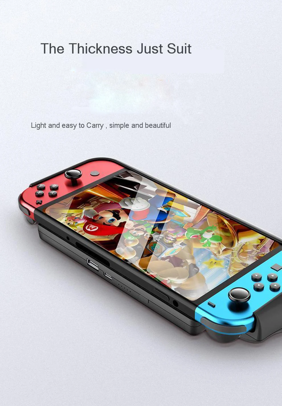10000 мАч для nintendo Switch чехол для зарядки аккумулятора чехол для переключателя power Bank чехол для внешнего зарядного аккумулятора для переключателя