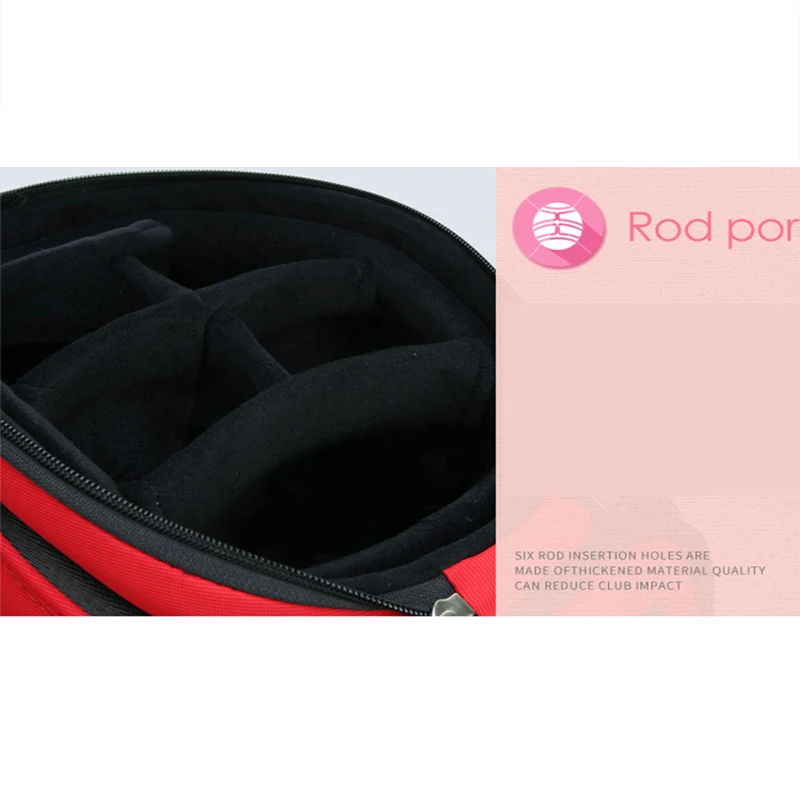 High-end Customization/LOGO Retractable Patent Woman Golf Bag Sports Aviation Travel Plane Ladywaterproof Standard Ball Package