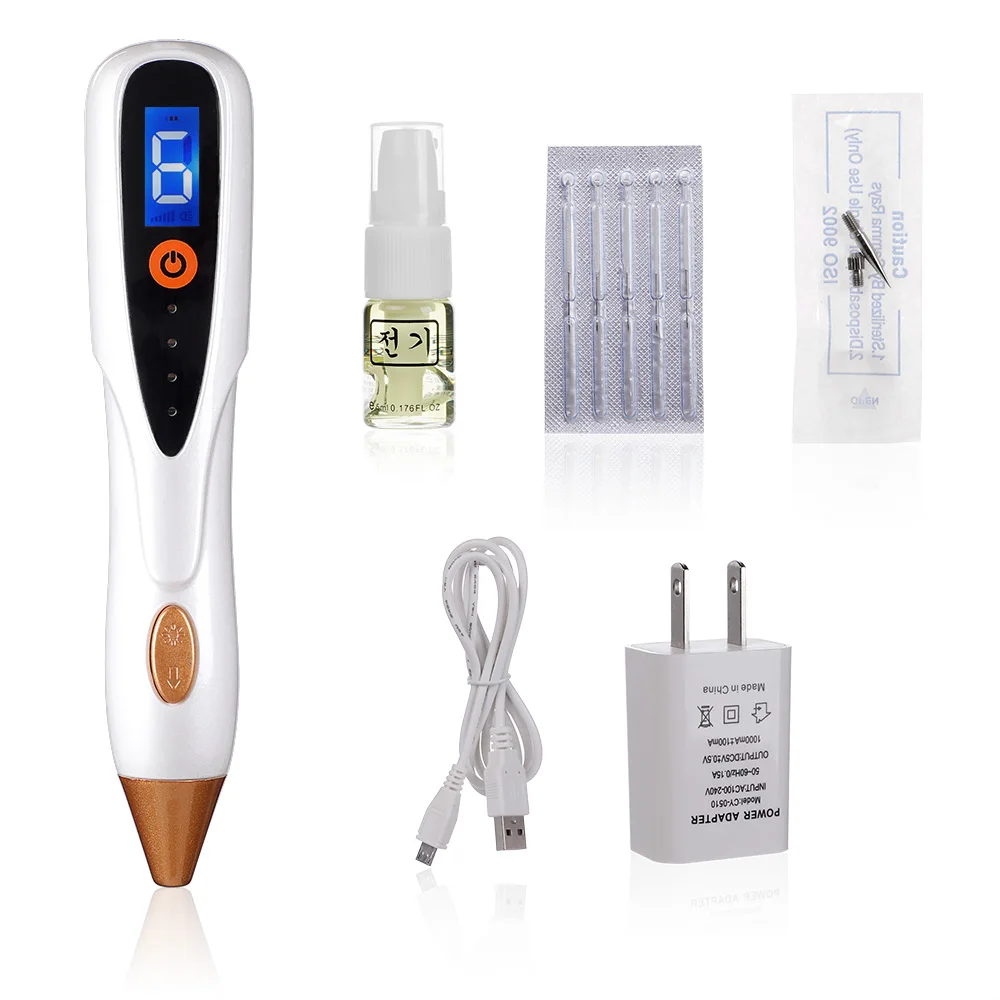 Лазерная плазменная ручка без кровотечения удаление Крота темное пятно ЖК для