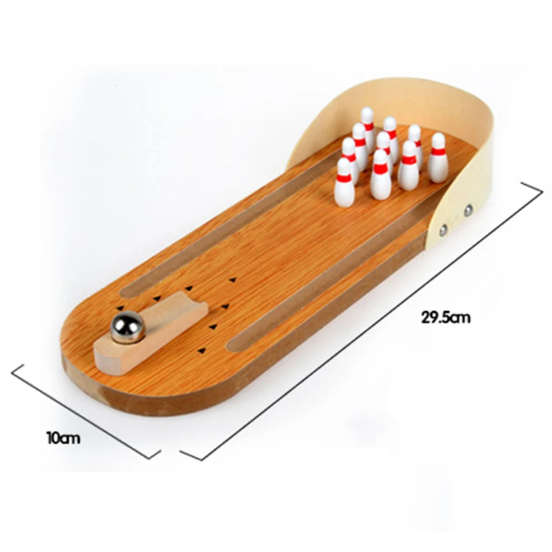 Shindel-мини-боунг настольный деревянный боунг домашняя боулинговая игрушка