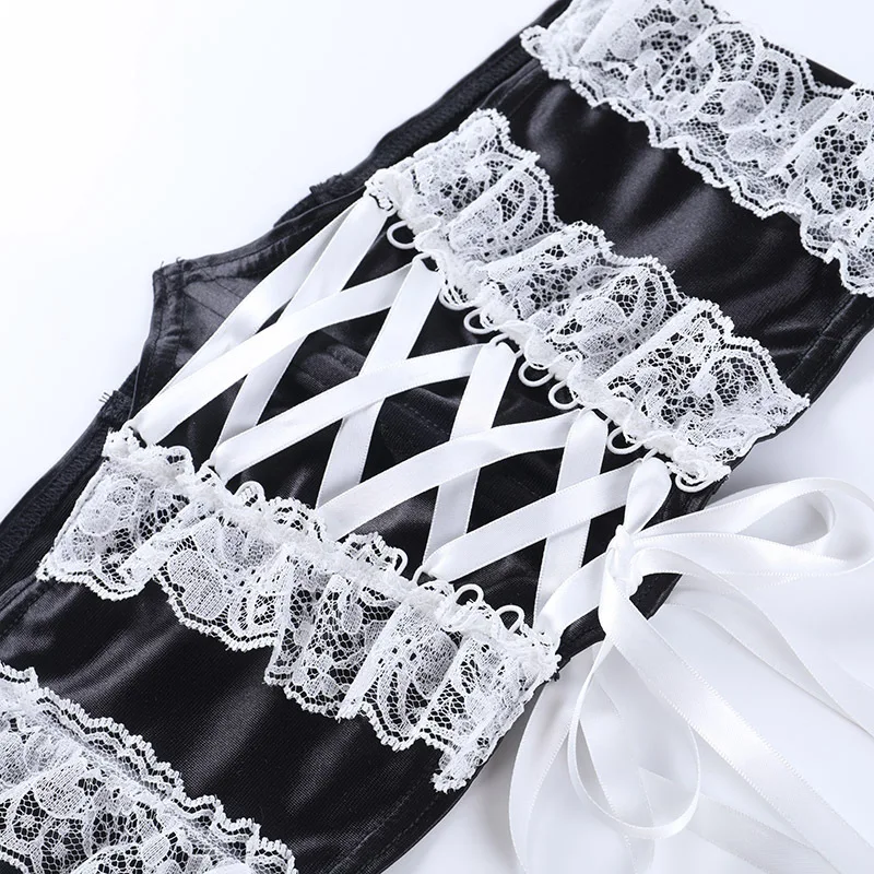 Женское корректирующее боди Утягивающее из латекса корсет для подтяжки ягодиц и