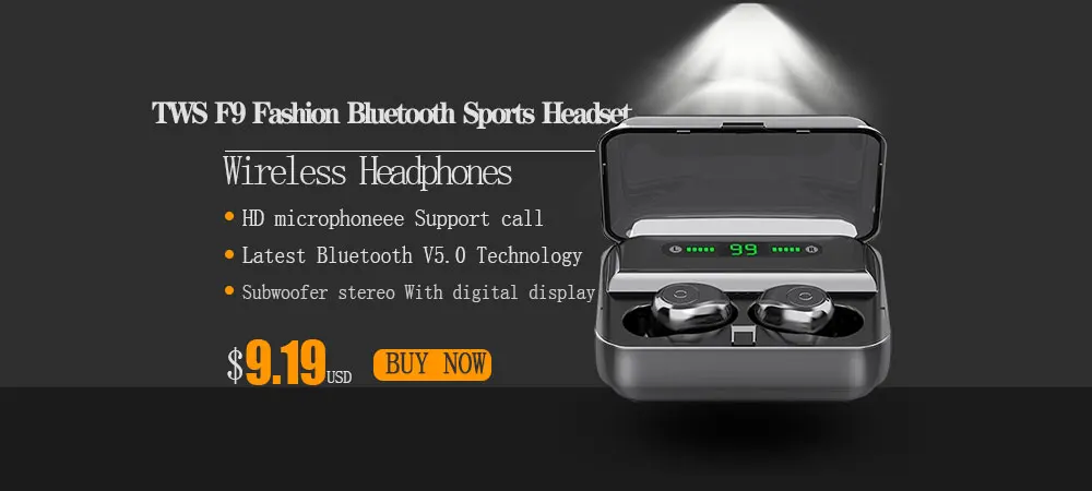 TWS беспроводные Bluetooth наушники, водонепроницаемые наушники, наушники, стерео звук, игровая гарнитура с микрофоном, 3500 мАч, светодиодный зарядный ящик G6S