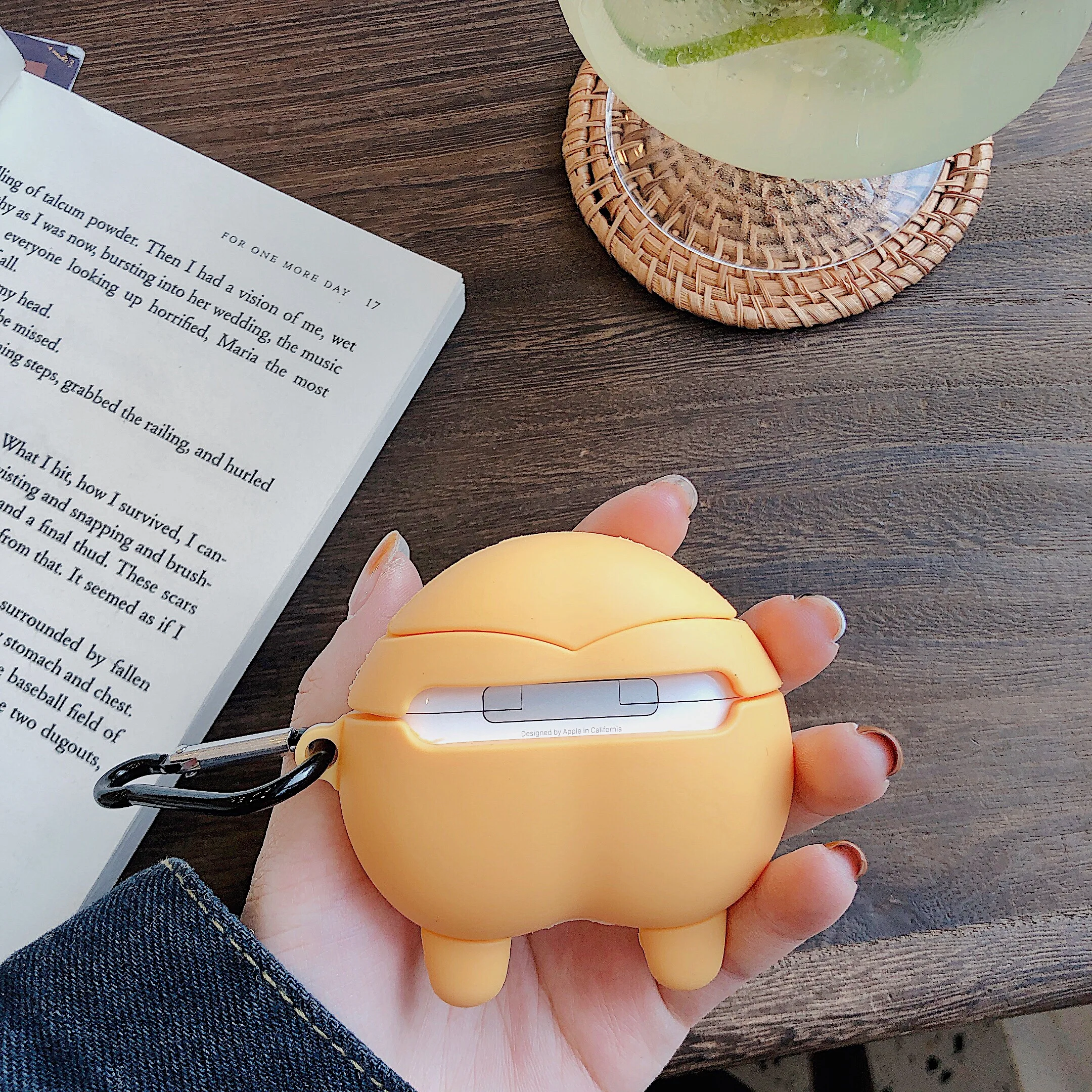 Чехол для Airpods Pro 3D симпатичный мультяшный чехол с собакой Шиба-ину Apple 1 2 3