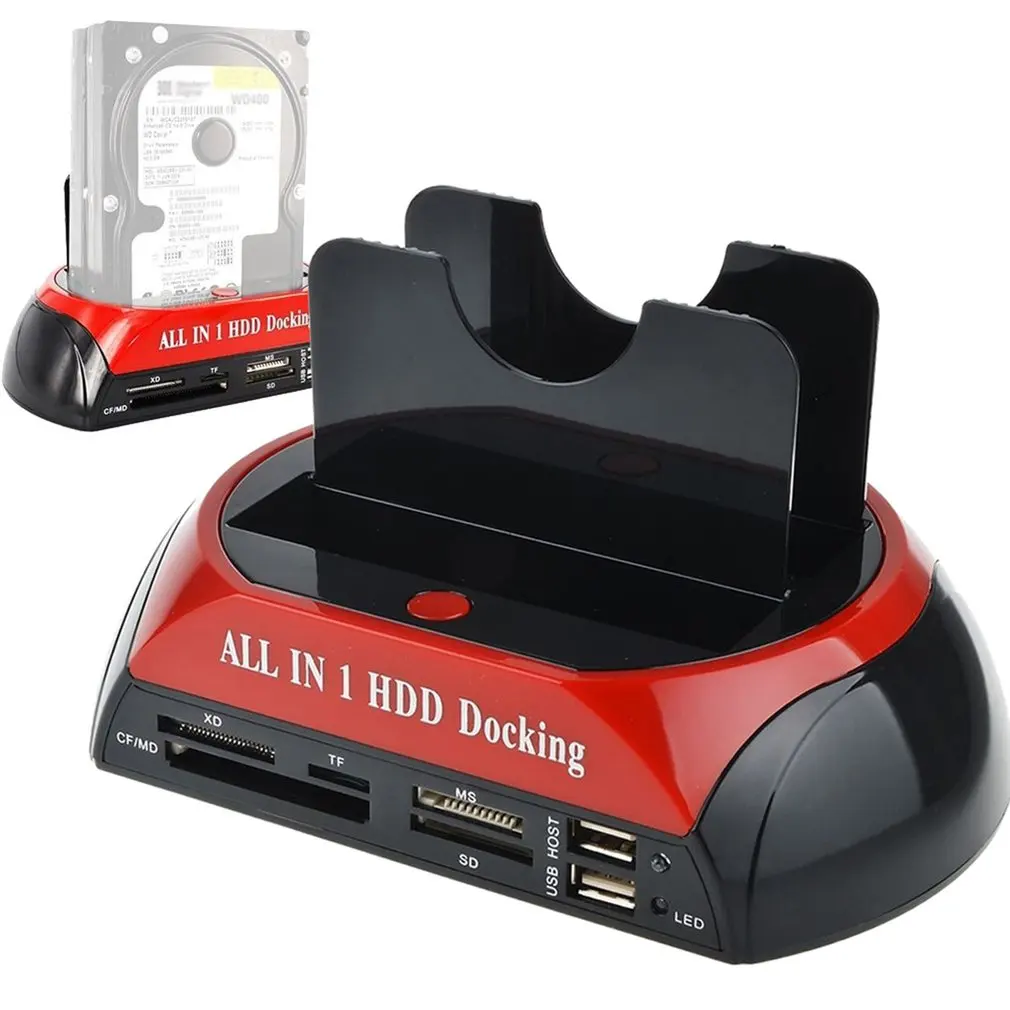 2 5/3 5 дюймов IDE/SATA + жесткий диск SATA база многофункциональная док станцию жёсткого