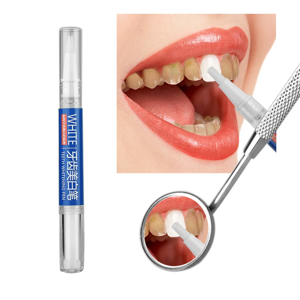 

Travel-Friendly Teeth Whitening Brightening Pen Tooth Stains Plaque Remover