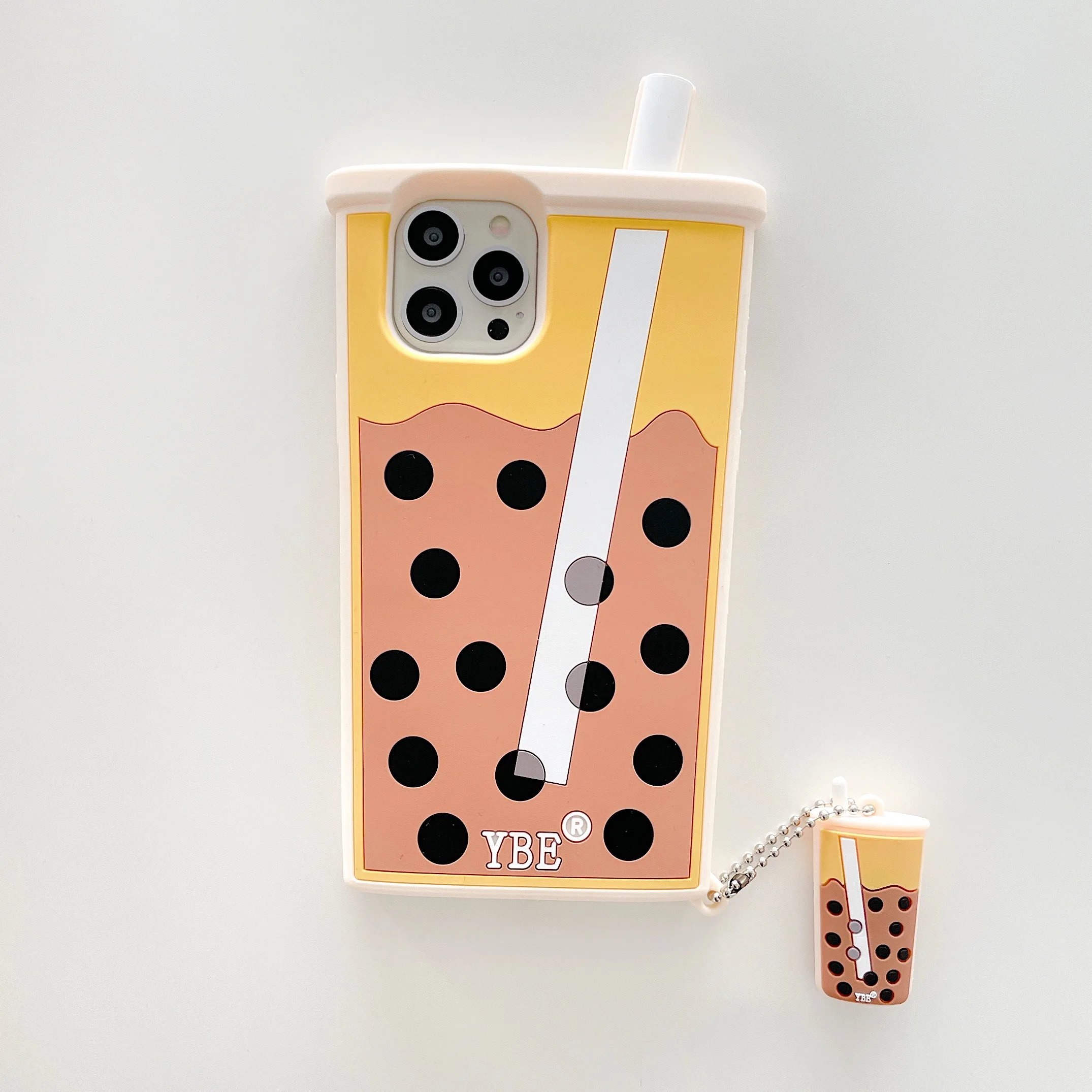 

The pearl milk tea pattern is suitable for iPhone 11 and iPhone 12 series mobile phone cases