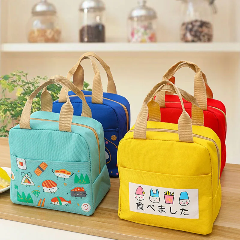 Милый суши портативный изолированный кулер для пикника сумка ланча Термосумка