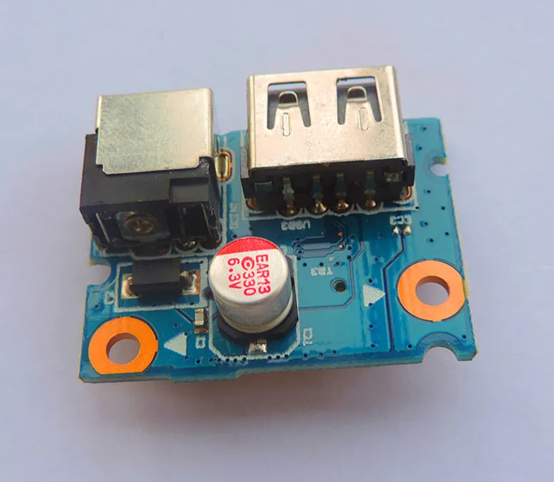 Новые детали для ноутбуков плата питания постоянного тока и USB порт Lenovo G480 G485 G580