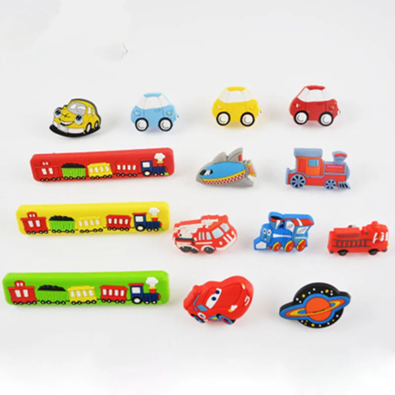 

Children Room Drawer Handles Soft Rubber Cartoon Dresser Knob Kid Wardrobe Closet Pulls Cute Cabinet