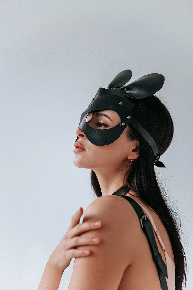 Секс-маска для женщин полумаска вечерние косплей сексуальный костюм реквизит
