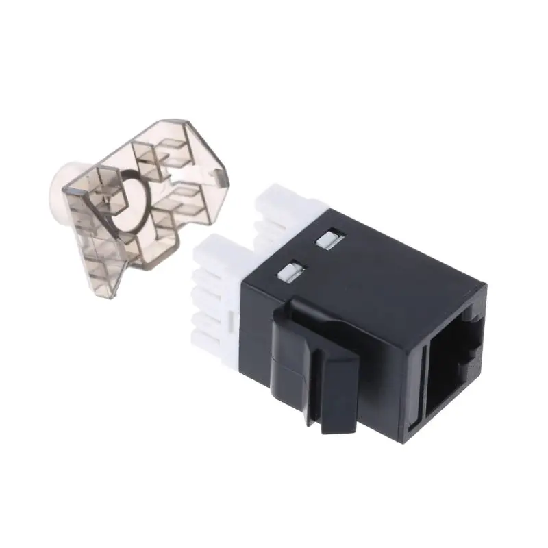 CAT6 RJ45 Keystone Jacks - Set of 2 UTP Network Module Cable Adapters Description Image.This Product Can Be Found With The Tag Names Computer Cables Connecting, Computer Peripherals, PC Hardware Cables Adapters, Utp cat6 network module rj45 connector cable