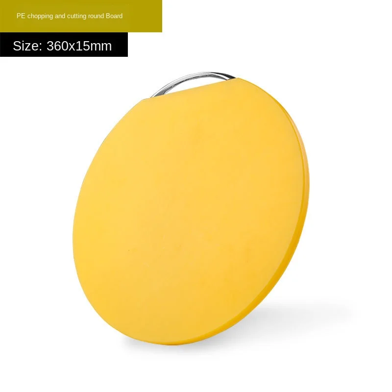 

PE non slip vegetable board Healthy multifunctional cutting boardc kitchen stuff round chopping board