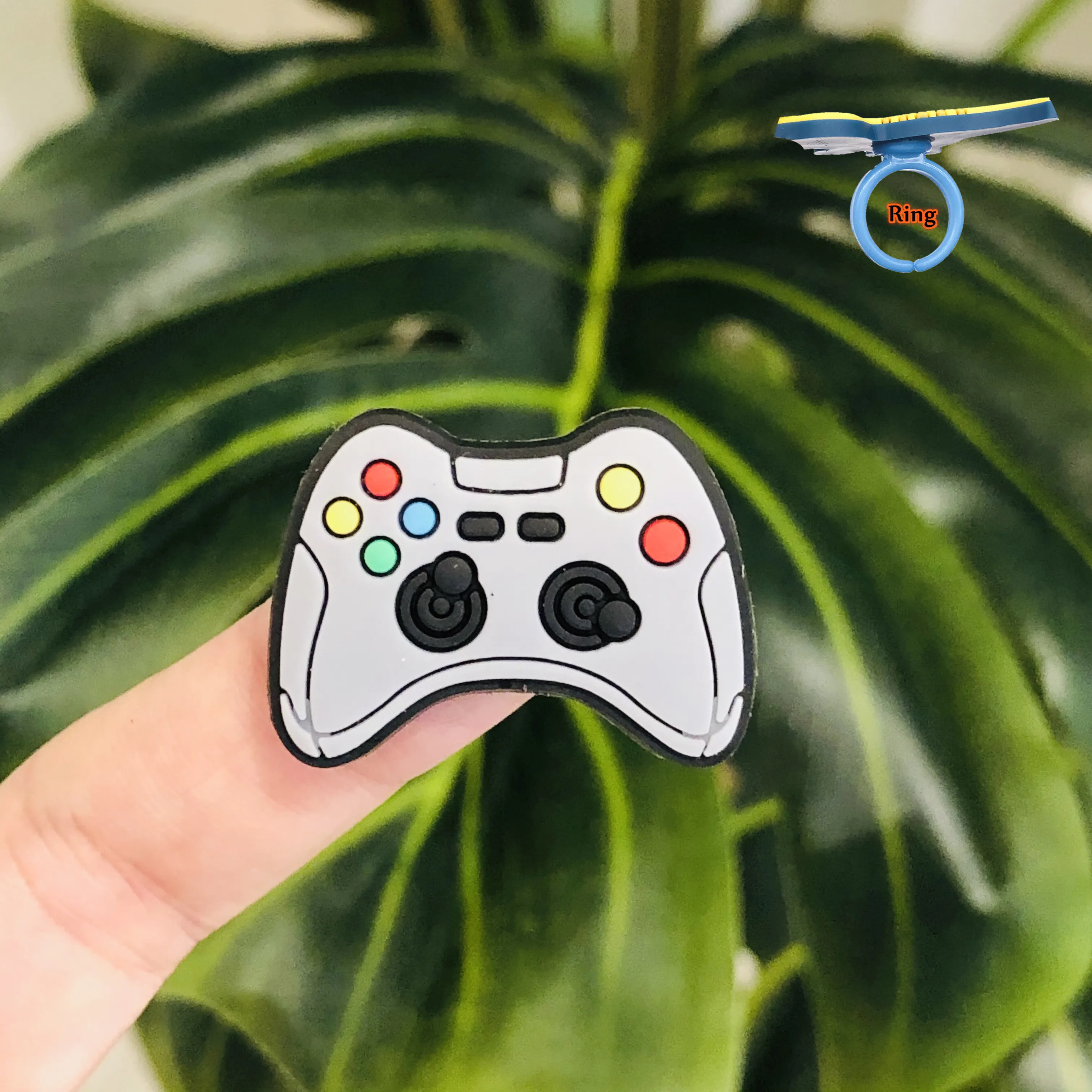 1PCS Hot Selling Spacecraft Sunglasses Game Series Icon Fashion Jewelry For Kids Party Gifts Decor On Finger Ring | Украшения и