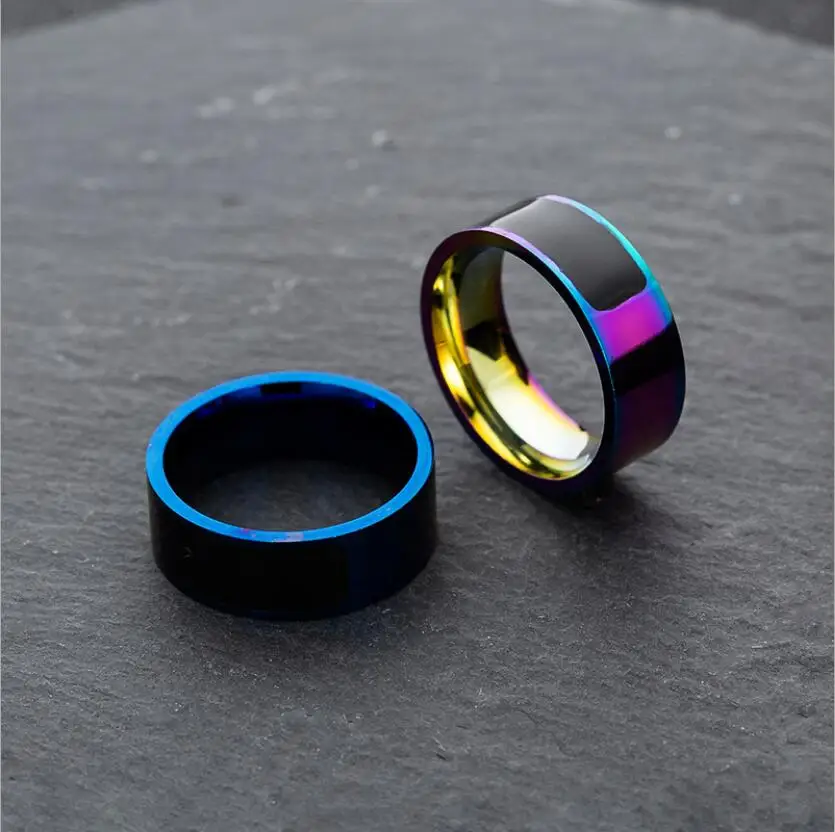 jewelry new titanium steel nfc smart ring smart wearable device jewelry wholesale custom free global shipping